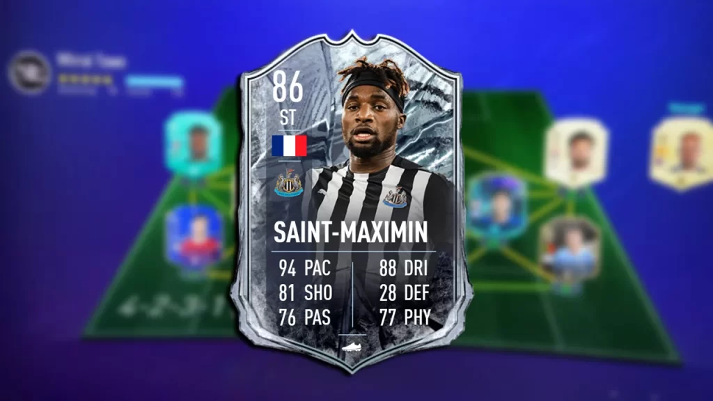 Allan Saint-Maximin's FUT team is actually affordable