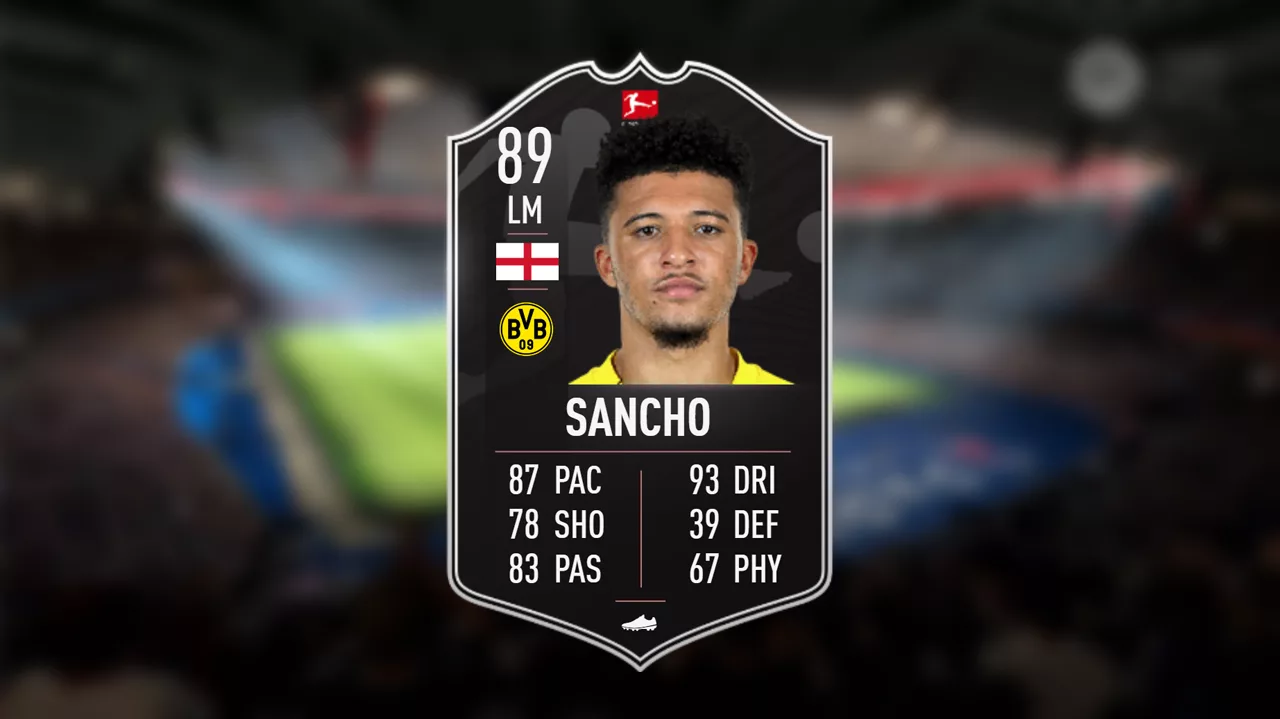 FIFA 21 Bundesliga POTM Jadon Sancho SBC Solution