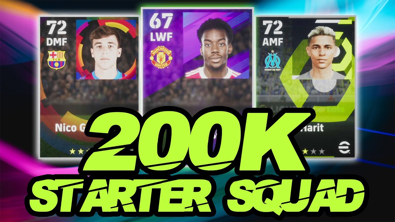 eFootball 2022 | 200K Insane Starter Squad - Dream Team