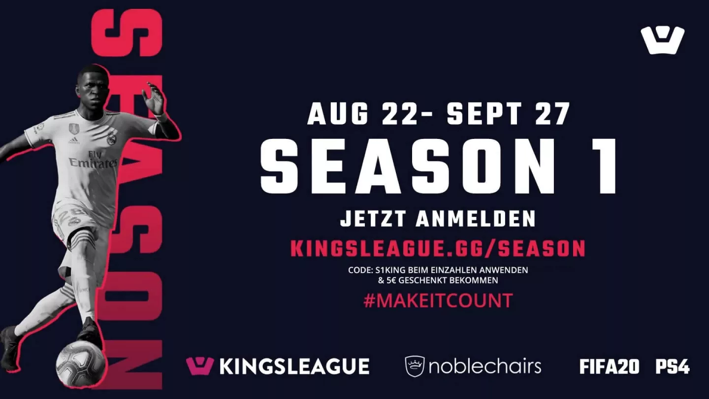 Who will be Fifa King? Register now for the Kingsleague!