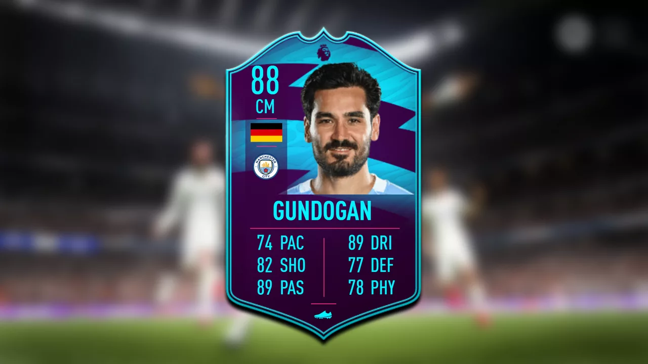 FIFA 21: Premier League POTM Ilkay Gündogan SBC solution