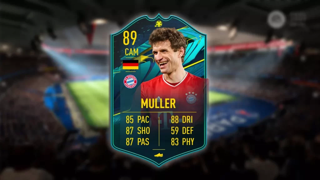 FIFA 21 Player Moments Thomas Müller SBC Solution