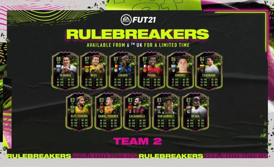 FIFA 21 Rulebreakers Team 2 - What is that?