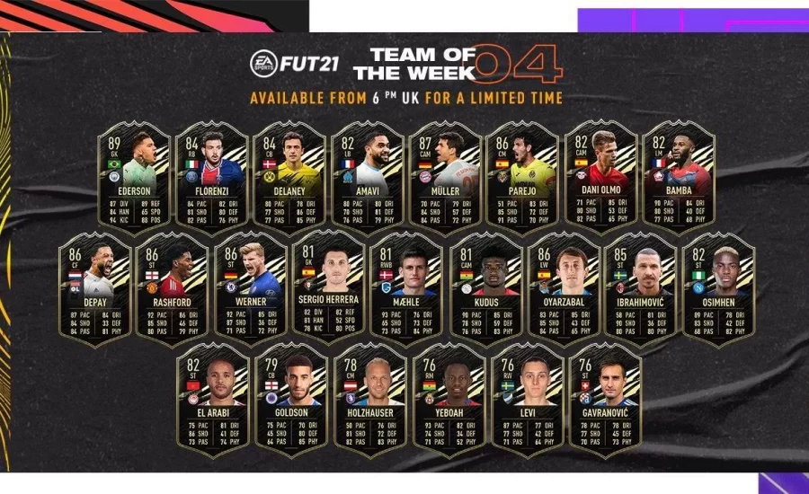 FIFA 21 Ultimate Team: TOTW 4 with Werner & Müller