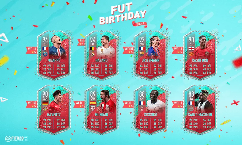 FIFA Ultimate Team celebrates its birthday!