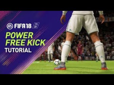 how to take unstoppable free kick in fifa!! and some skills