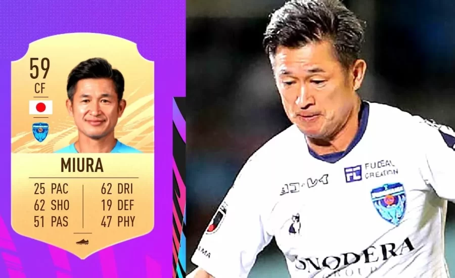 54-year-old footballer Miura Kazuyoshi playable in FIFA 22