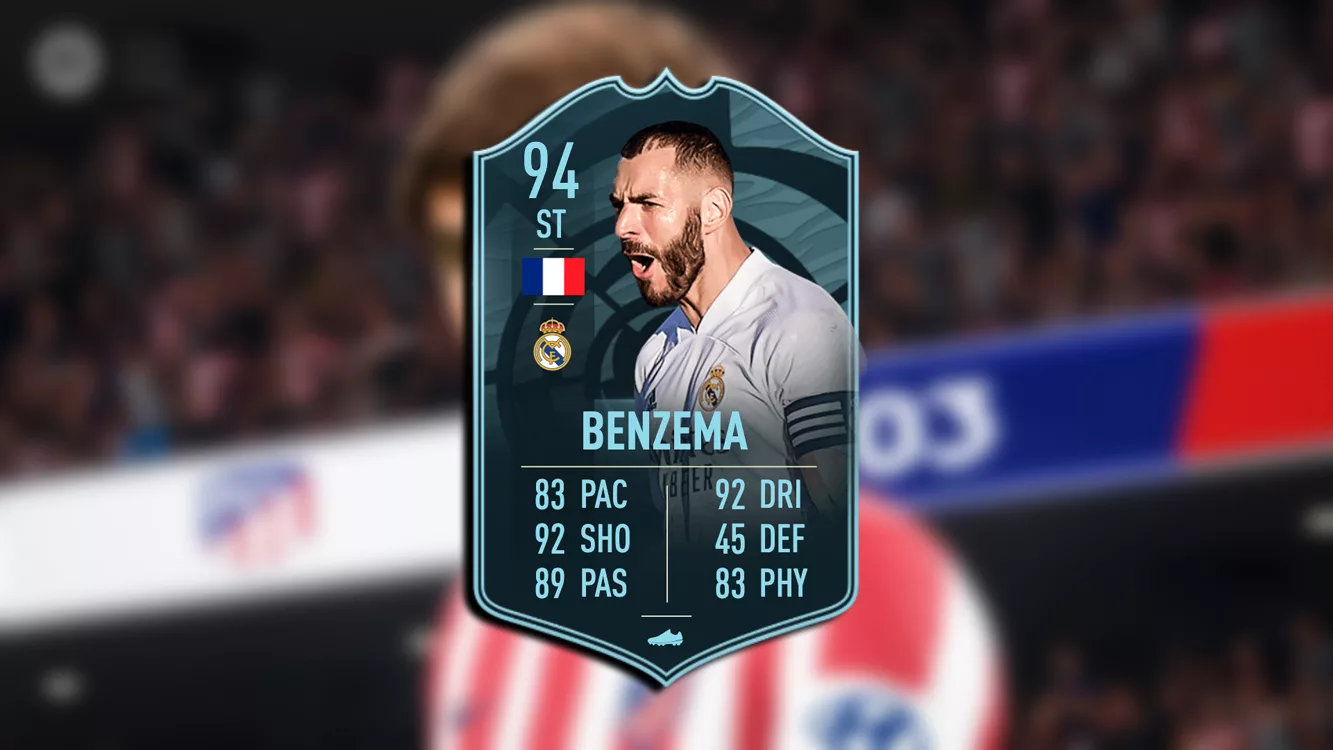 FIFA 21 La Liga POTM Karim Benzema SBC