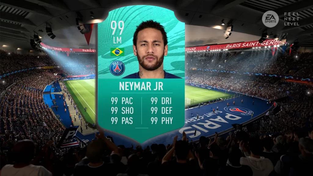 Simply too crass: PSG superstar Neymar plays with this FUT team