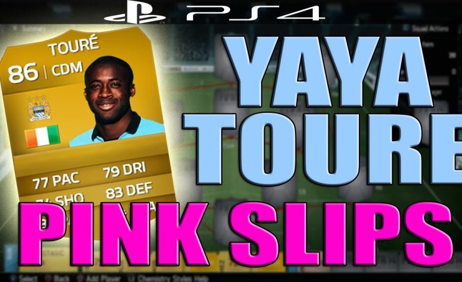 "FIFA 14 NEXT GEN" | YAYA TOURE PINK SLIPS! (W/Facecam)