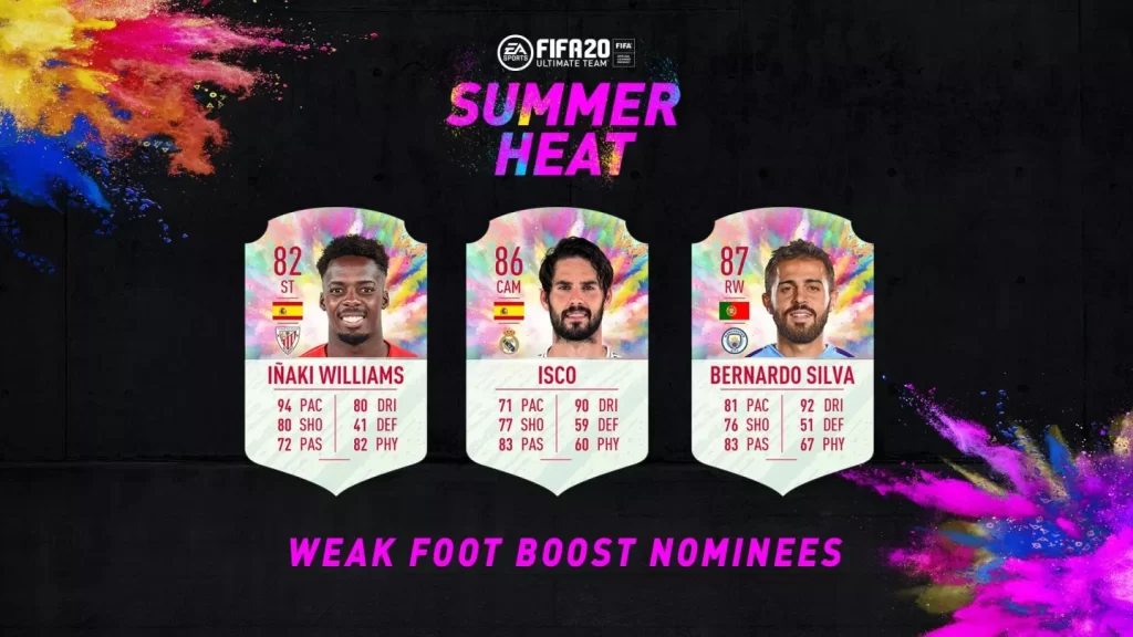 Weak Foot Boost im Neuen FIFA 20 Summer Heat Voting