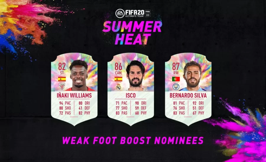 Weak Foot Boost im Neuen FIFA 20 Summer Heat Voting