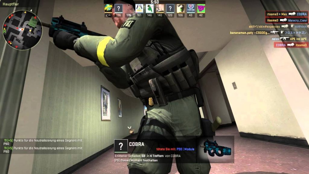 #006 Counter strike Global Offensive - Gameplay free to use 16:9 60fps-HD