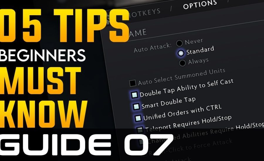 05 Tips for Dota 2 Beginners | Dota 2 Guide #07