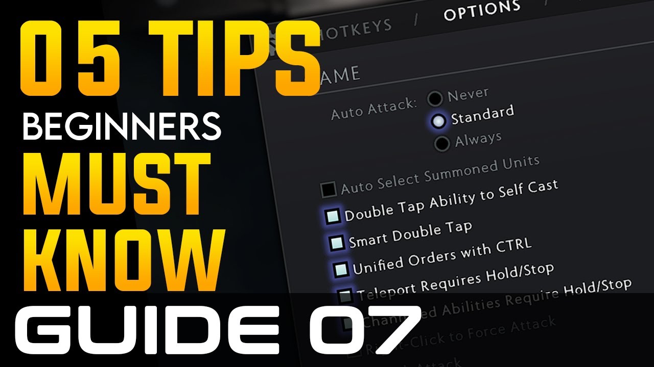 05 Tips for Dota 2 Beginners | Dota 2 Guide #07