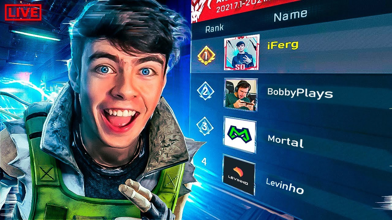 #1 RANKED APEX LEGENDS MOBILE PLAYER... (stream crashed before)