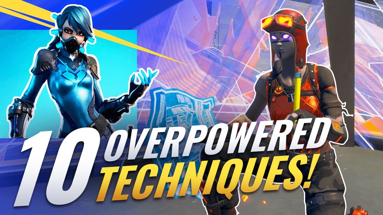 10 GAME-BREAKING Techniques You Probably Forgot About! - Fortnite Tips & Tricks