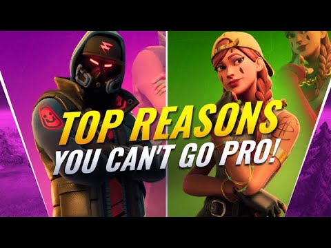 10 Reasons Why You'll NEVER Go Pro & How To Change That! - Fortnite Tips & Tricks