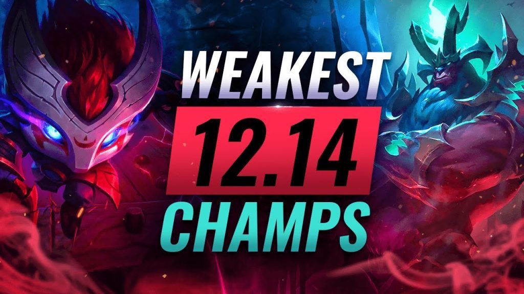 10 WORST CHAMPS To Avoid on Patch 12.14 (Predictions) - League of Legends