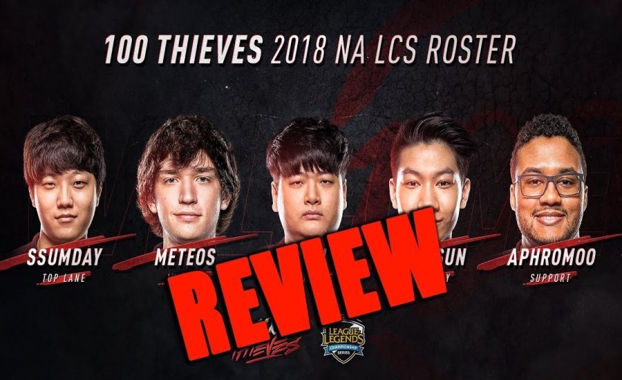 100 THIEVES line-up review: League of Legends (NA LCS 2018)