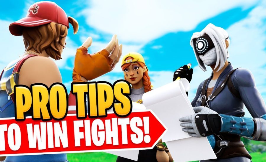 11 OVERPOWERED Tips To Win Fights Like A Pro! (ft. Reet, Furious, Clix)  - Fortnite Tips & Tricks