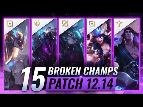 15 MOST OP Champions in Patch 12.14 (Predictions) - League of Legends