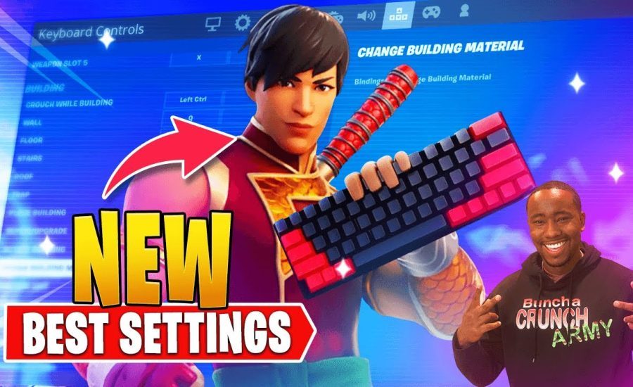 New Ultimate Keyboard & Mouse Settings, Sensitivity & DPI In Fortnite Season 8!