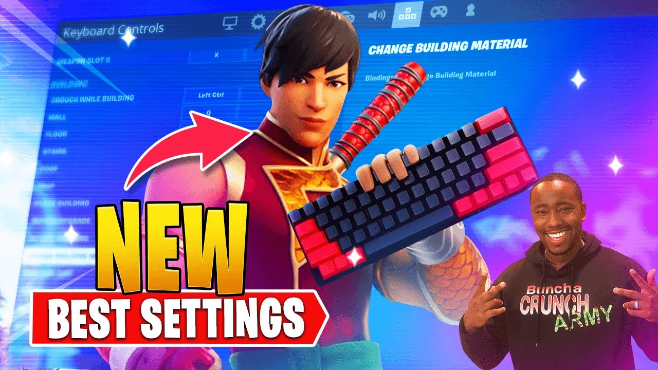 New Ultimate Keyboard & Mouse Settings, Sensitivity & DPI In Fortnite Season 8!