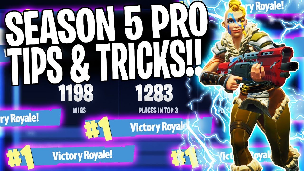 BEST FORTNITE TIPS TO WIN MORE GAMES! (Season 5 Ep. 1 Tips & Tricks)