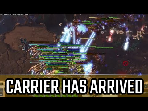 Carrier has arrived l StarCraft 2: Legacy of the Void Ladder l Crank