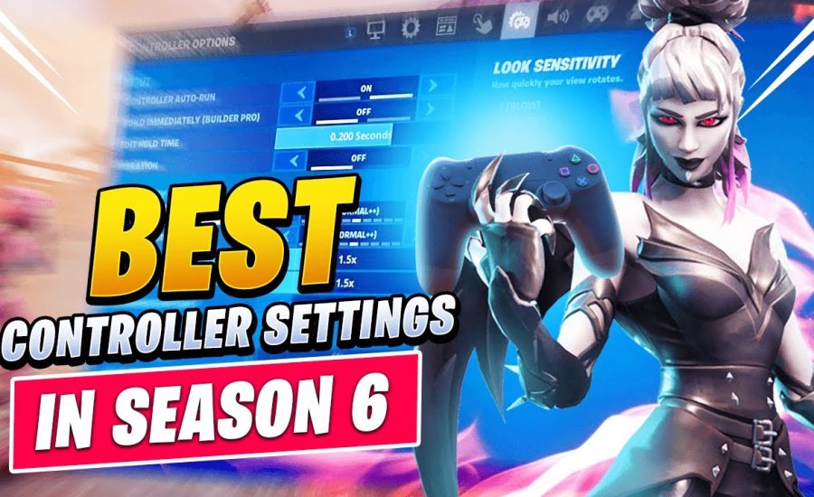 How To Find The BEST Controller Sensitivity, Keybinds & Deadzones in Fortnite Season 6!