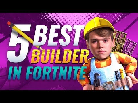 Top 5 BEST Fortnite Builders YOU NEED TO WATCH IN SEASON 9!