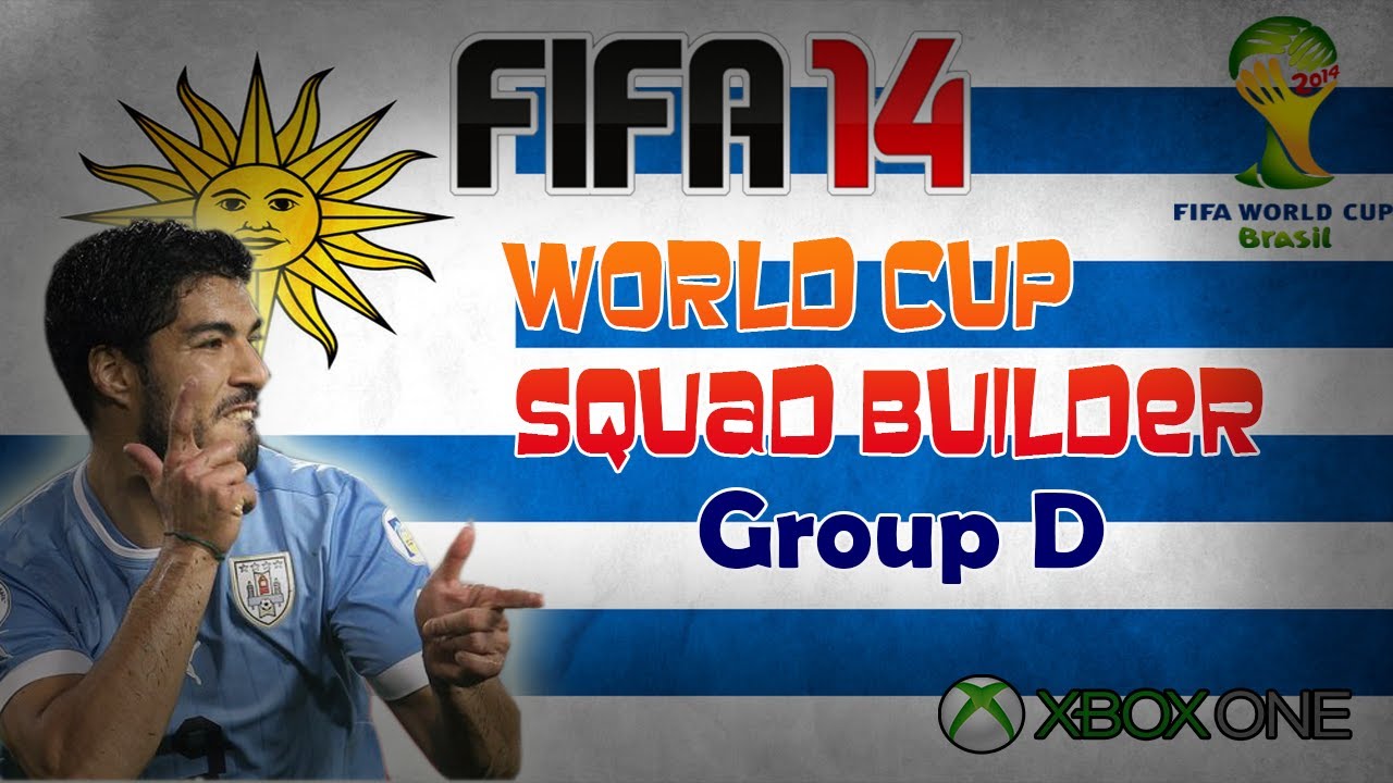 Xbox One FIFA 14 UT | World Cup Squads | Group D - Uruguay ft. UP Suarez