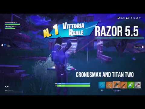 FORTNITE RAZOR 5.5 BEST AIMBOT CRONUSMAX TITAN TWO PS4 XBOX ONE PC