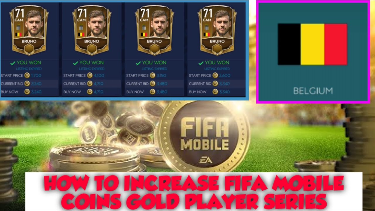 OMG | Make Millions Coins Gold Players Series | How To Increase Fifa Mobile Coins | New Method |