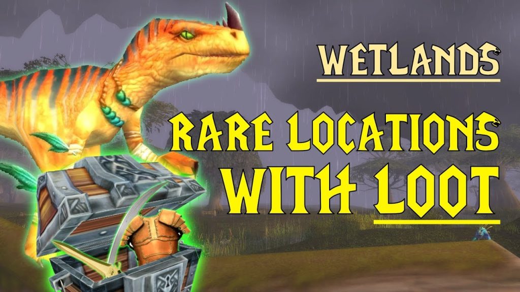 WoW Classic - Rare Mob Locations + UNIQUE LOOT - Wetlands