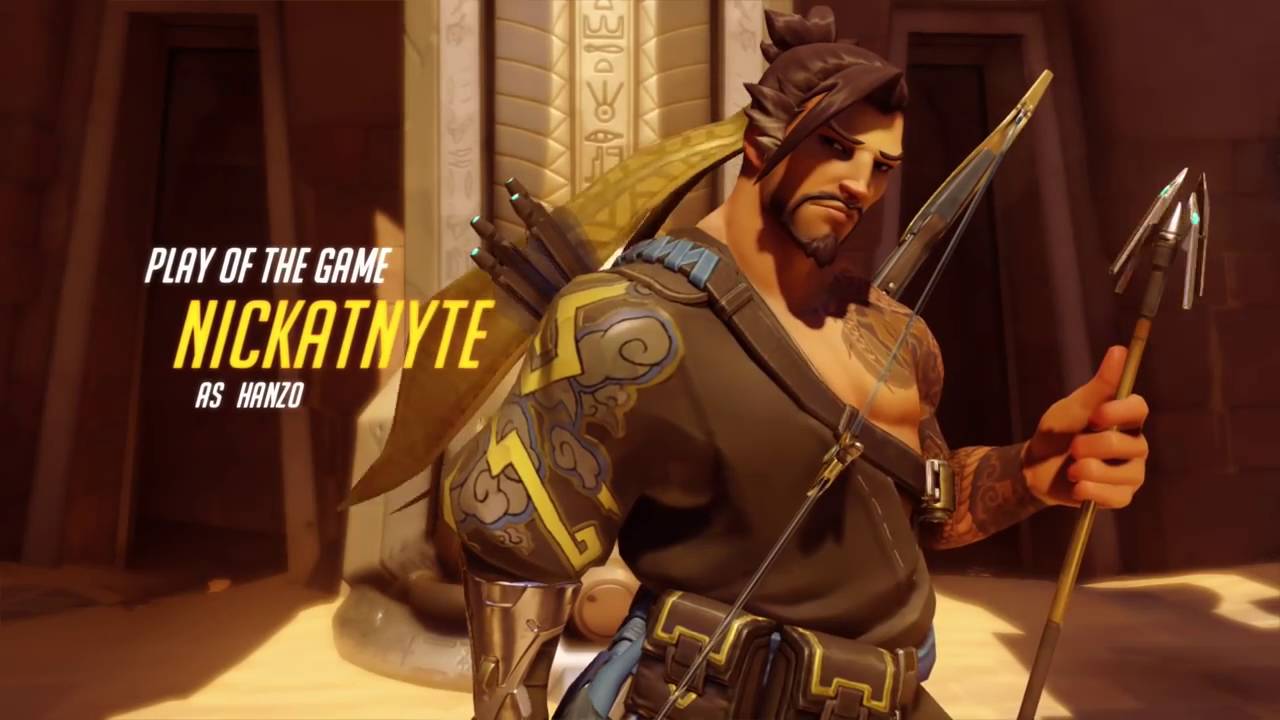 ! # 2 OVERWATCH HANZO Gameplay Nick Molt