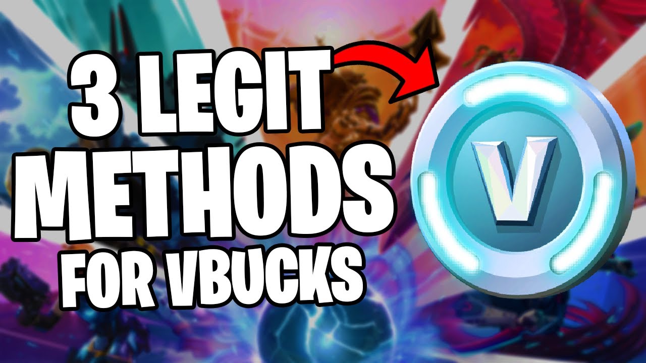 3 LEGIT Ways to get *FREE VBUCKS* on Fortnite in 2021! (Easiest Methods)