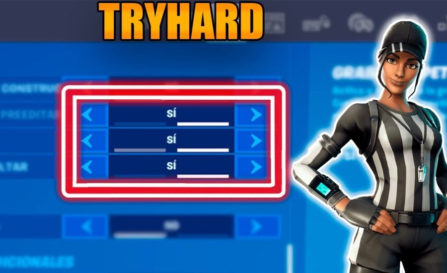 3 OPCIONES que debes ACTIVAR  para ser TRYHARD en FORTNITE 2022