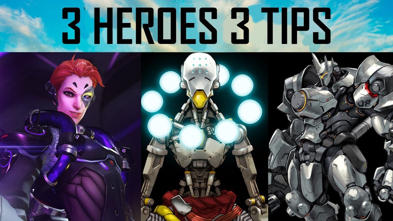 3 TIPS FOR 3 HEROES | OVERWATCH VOD REVIEW EXTRAVAGANZA (Moira, Reinhardt, Zenyatta)