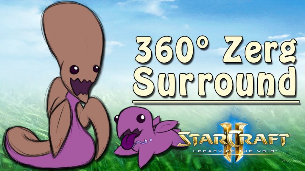 360 Degree Zerg Surround - SC2 Quick Tips