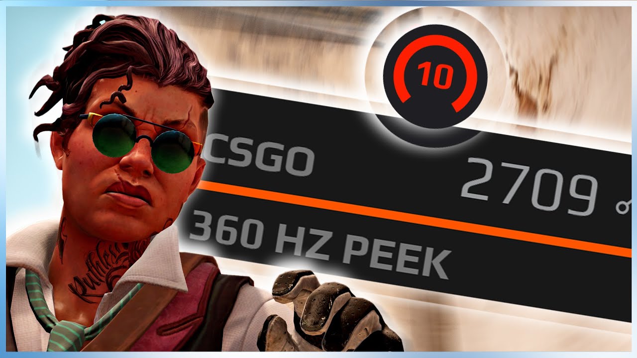 360 HZ PEEK (FACEIT Level 10 Highlights)