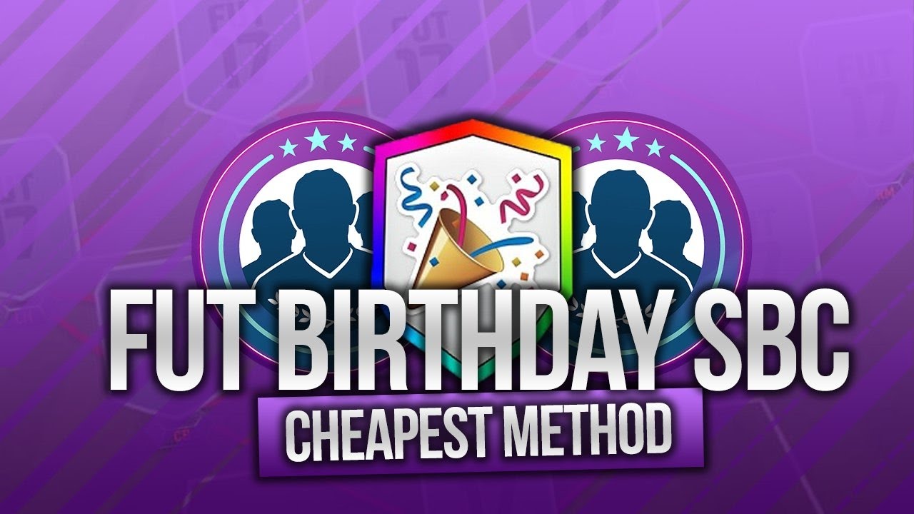 3K FOR A 7.5 PACK! - FIFA 17 FUT BIRTHDAY SBC 3 (Ultimate Team)