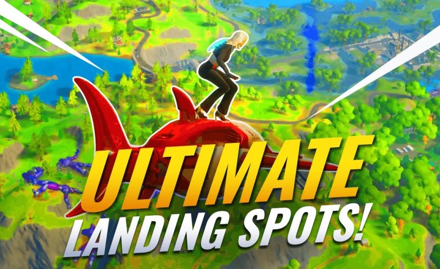 4 INCREDIBLE Landing Spots For Arena & Tournaments in Season 4! - Fortnite Tips & Tricks