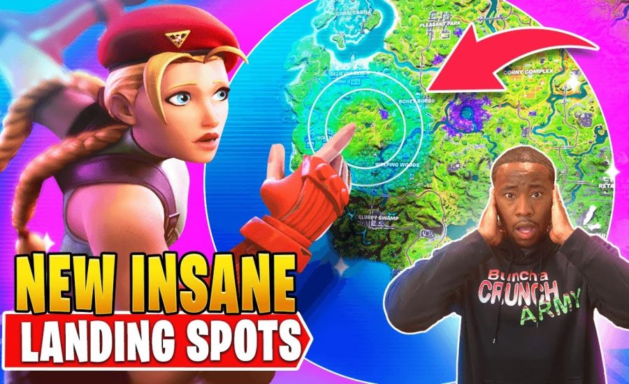 4 Overpowered Landing spots For EASY WINS & LOOT! - Fortnite Tips & Tricks