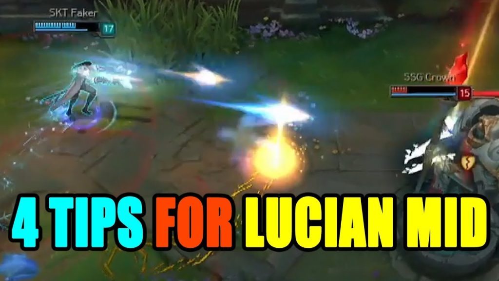 4 TIPS FOR LUCIAN MID - League of Legends