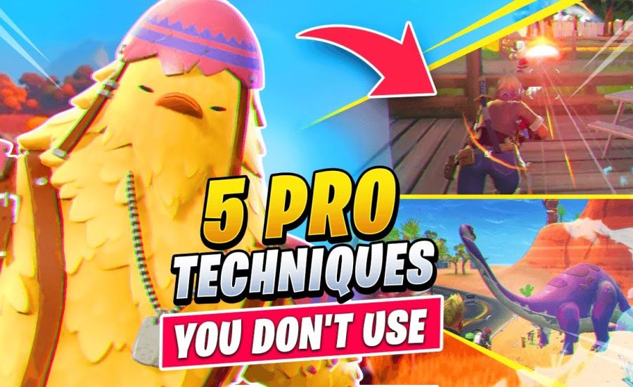 5 BROKEN Techniques The Pros Use That You Probably Don't (Fortnite Tips & Tricks)