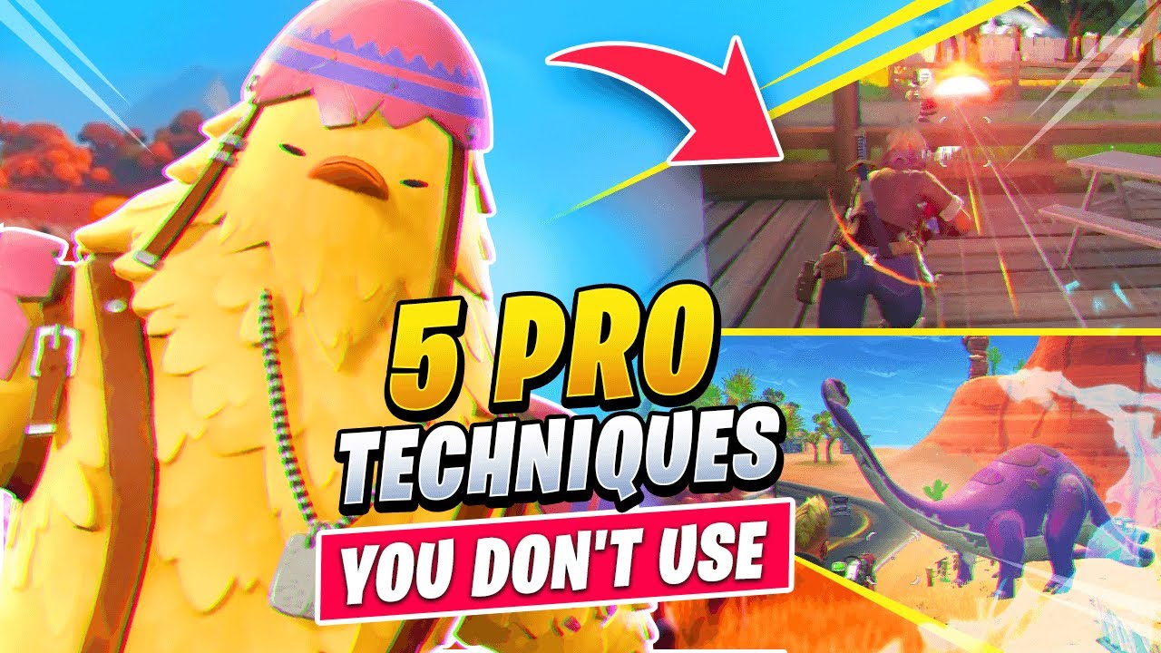 5 BROKEN Techniques The Pros Use That You Probably Don't (Fortnite Tips & Tricks)