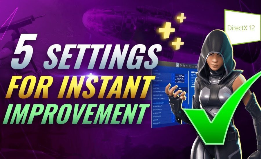 5 GAME CHANGING Settings You Need to ABUSE in Fortnite Chapter 2