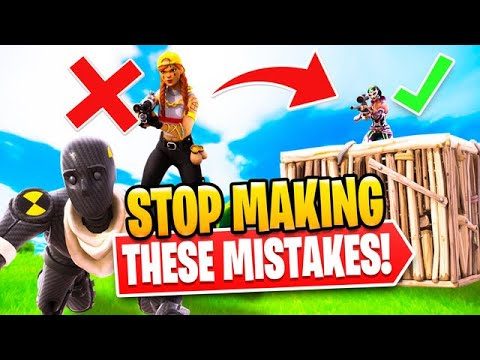 5 GAME-LOSING Mistakes Almost Everyone Makes! - Fortnite Tips & Tricks